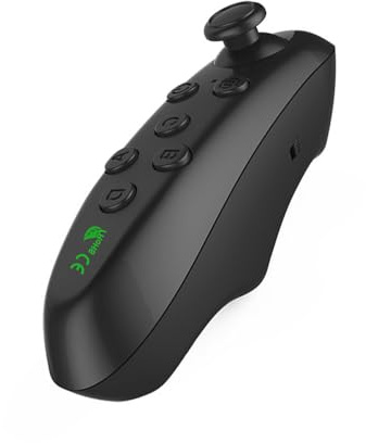 Wokyo Controller remoto per VR, controller Bluetooth VR con 4 modalità, mini joystick per tablet Android iOS, supporta giochi, e-book, pagina flip e controllo del mouse