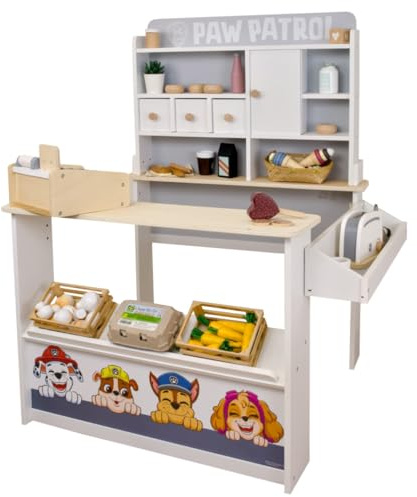 Roba Kaufladen Paw Patrol - Kaufmannsladen aus Holz für Kinder