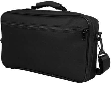VALICLUD Borsa per Oboe Oxford Nero Tracolla Comoda, Custodia Resistente per Trasporto e Conservazione dello Strumento