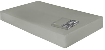 Dormabell Premium Spannbetttuch für bis zu 24cm hohe Matratzen, veredelte Mako-Baumwolle für vollendeten Schlafgenuss, elastisch | Blickdicht | bügelfrei | langlebig, (Taupe | 180x200 cm)