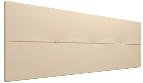 LA WEB DEL COLCHON Cabecero tapizado Julie para Cama de 135 (145 x 55 cms) Beige