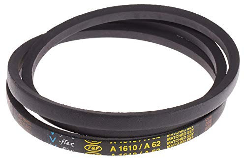 RS PRO PET, Gummi Antriebsriemen, A-Profil 13mm x 8mm x 1570mm, Scheiben-Ø 80mm
