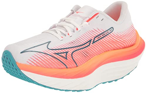 Mizuno Herr Wave Rebellion Pro vattensko, Vitt-silver, 46 EU