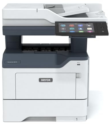 Xerox Versalink B415dn A4 47ppm Impresora Multifunción Láser Blanco y Negro con Impresión a Doble Cara (Dúplex) - Copia/Imprésion/Escaneo/Fax - Todo en Uno