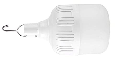 Eacam Bombilla de Emergencia LED LED de Larga Duración, Bombilla Recargable USB, Brillo Ajustable, Ideal para Actividades Al Aire Libre