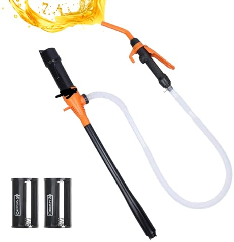 Pompe À Siphon Électrique | Dispenseur À Siphon Pour Eau - Pompe de Électrique,pour Huile, Eau, Aquarium, Bateau, Voiture, Camping-car, Générateur, Tondeuse à Gazon, Chantier
