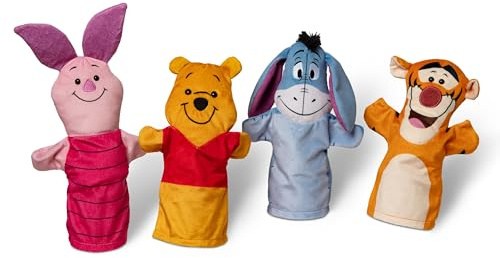 Melissa & Doug Disney Winnie The Pooh Soft & Cuddly Hand Puppets