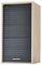 Simmob COOK074CNN Küchenschrank, Breite 40 cm, Holz, Schwarz, 40 x 72 cm