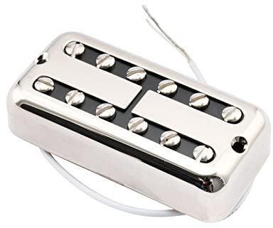 Alnico 2 Humbucker Bridge Pickup Universalhalterung für Saitenzubehör für E-Gitarren-Tonabnehmer Gitarren-Pickup-Set