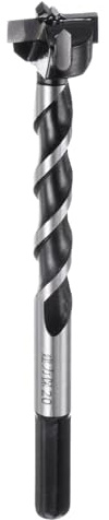 sourcing map Forstner Drill Bit 20mm (25/32) Dia 125mm (5) Long YG8/C1 Tungsten Carbide Twist Wood Forstner Bits Hole Saw Auger Opener Cutter for Woodworking Drilling