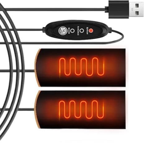 Puños calefactados para manillar, calentador de manos Motorbyke, equipo de motocicleta de invierno, empuñaduras eléctricas con calefacción para motos de nieve, calentador de manillar cálido, puños de