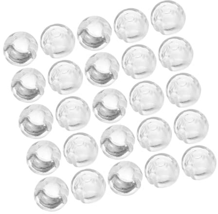 Cabilock 40stücke Beaded Chain Crimp Stop Transparentes Zubehör Für Rollos Und Jalousien Zuverlässiger Für Perlenkette Installieren Für Zuhause Und Büro Geeignet