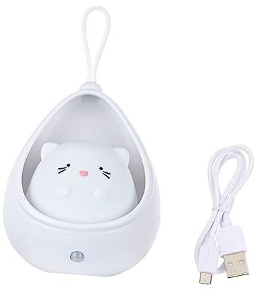 NUOBESTY Sensor Corporal Para Armario Lámpara De Inducción Forma De Conejo Lámpara De Armario Simple