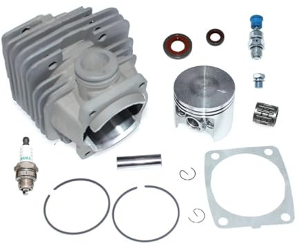 TcHUYAn Kit Cilindro pistone di Grande alesaggio for Motosega Stil MS341 MS341Z 1135 020 1210 1135 020 1208 Parti