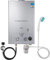Calentador de Gas GLP Propano, 6L 12KW Calentador de Agua de Gas on Cabezal de Ducha, Calentador de agua Propano Sin Tanque para El Hogar para Hogares, para camping, ducha de caballos