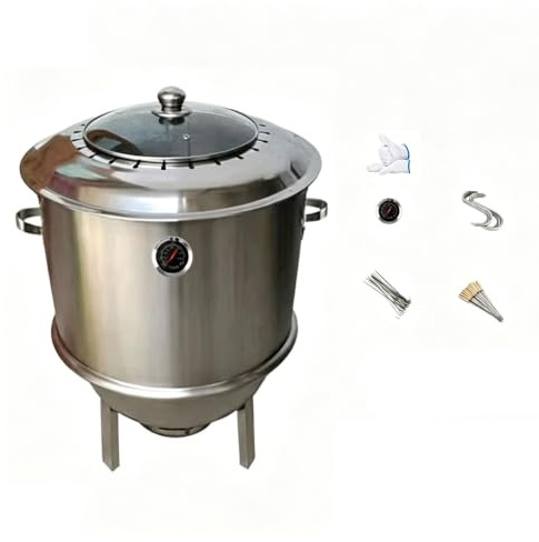 Barill Barbecue en Acier Inoxydable Barbecue Sans Fumée Rôtissoire Barbecue