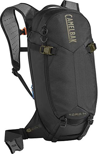 CAMELBAK T.O.R.O. Protector 14 Trinkrucksack 284 ml, Schwarz/Burnt Olive