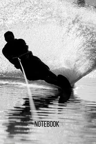 Water ski Notebook: blank lined composition journal | Water ski notebook | 100 pages