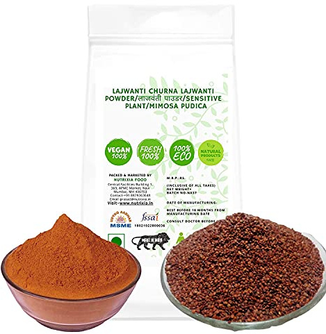 Nutranix ads Lajwanti Churna Lajwanti Pulver/empfindliche Pflanze/Mimosa pudica (100 gms)