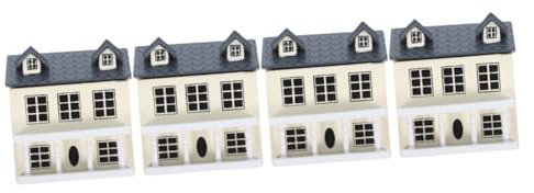 TOYANDONA 4stücke Miniatur Haus Möbel Puppenhaus Dekoration Eleganter Mini Schrank Für Schlafzimmer Wohnzimmer Und Esszimmer Perfektes Zubehör Für Puppenhaus Und Miniatur Landschaften
