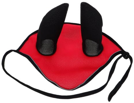 BESPORTBLE Atmungsaktive Pferde Fliegenmaske Mit Ohrenschutz Und Langlebige Netzmaske Für Optimalen Uv-Schutz Und Belüftung Für Pferde Während Sport Und Outdoor-aktivitäten
