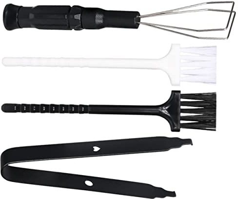 Brosse à poussière mécanique pour Clavier et Souris, kit de Nettoyage pour Ordinateur de Jeu