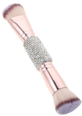 POPETPOP Pinceles de Maquillaje de Doble Punta Brocha Suave para Base Líquida Rubor Polvos y Contornos de Fácil Aplicación Herramientas y Accesorios de Belleza para Maquillaje Diario