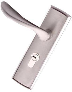 SHINEOFI Serrure De Porte Mécanique Avec Poignée Antivol Verrou Pour Chambre Ou Salle De Bain