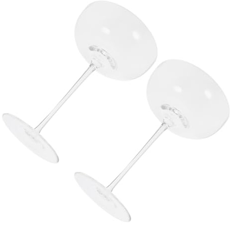 MOTHNUR 2piezas Copa De Vino Tipo Cáliz De Cristal Transparente De Copas De Vino Forma De Globo Casa