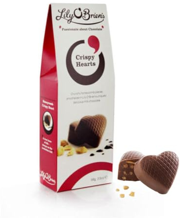 Lily O'Brien's Desserts Collection Assorted Milk White Dark Chocolate for Christmas Birthday Holiday Gifts for Him for Her - Perfect for Sweets Treats for Kids (98g)