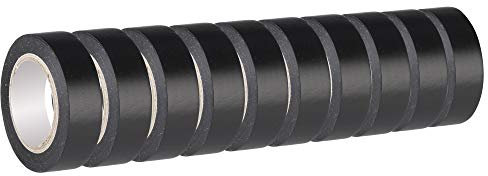 Poly Pool PP0518.110 n. 10 rotoli Nastro isolante 15x10mm nero