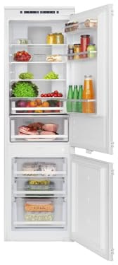 Amica EKGCS 387 950 Einbau Kühl-Gefrierkombination, Nischenhöhe: 178 cm, 244 L, Schlepptürtechnik, Total NoFrost, Holiday-Schaltung