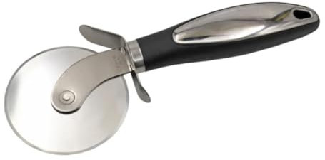 7 Days Pound Express Stainless Steel Pizza Cutter - Handled Pizza Cutter Wheel Heavy - Pizza Slicer or Pizza Oven Accessories