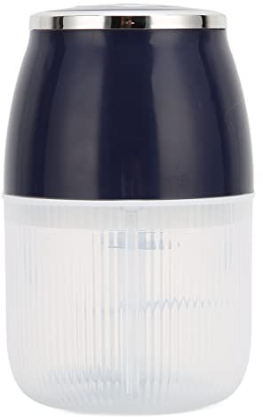 Haofy Procesador de Alimentos Multifuncional, Motor de Alta Velocidad de 40 W, Cabezal de Corte de 3 Cuchillas, Picadora de Ajo Eléctrica, Rodamiento Silencioso para Carne, Ajo, Chile