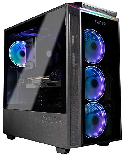 Captiva PC Advanced Gaming R78-744 | AMD Ryzen 7 5700X | Mainboard B550 | 32GB DDR4 RAM | RTX 4060 Ti 8GB | 2TB M.2 SSD | Windows 11 Home