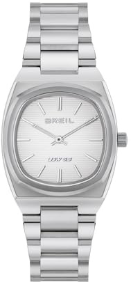 Breil, Collezione BSW 6.5, Orologio Donna, Cronografo in Acciaio Discreto e Minimal, Spessore Slim, Cassa 31 mm, Chiusura Déployante, Lunghezza Regolabile