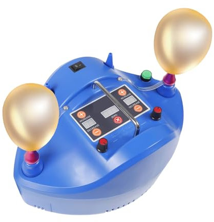 Elektrische Luftballonpumpe, 1200w 220v Elektrische Ballon Inflator, 4 Nozzle Luftballon Pumpe Ballon mit Timing und Quantitative, Air Pump für Party Hochzeit