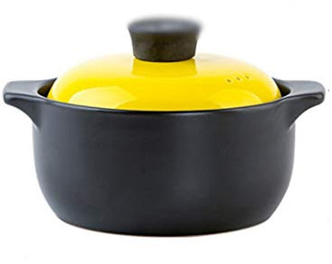 YYNLIN Pot en céramique, cocotte, Pot à Soupe, Pot en Pierre céramique Domestique à gaz, Pot à Haute température résistant au feu et à la Chaleur, Pot à Bouillie de Soupe