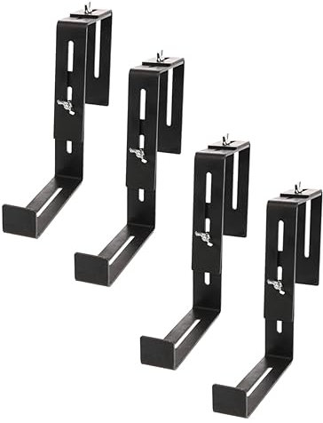 Gogogmee 4pièces Support De Pot De Support De Jardinière pour Balcon Et Jardin Accessoire De pour Pots Carrés Et