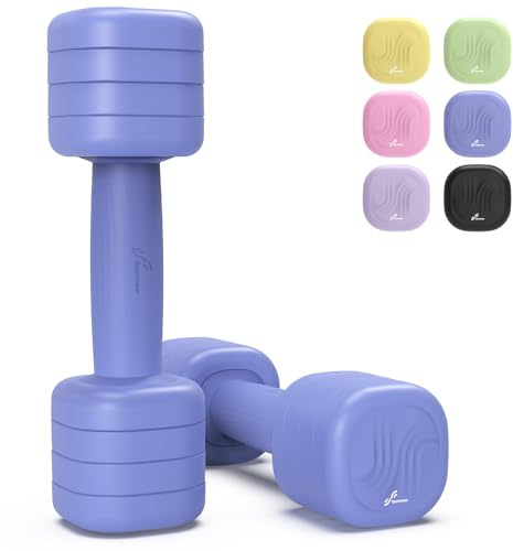 Sportneer damhantlar set justerbara, hantlar vardera 1–2,5/1–5 kg vikter