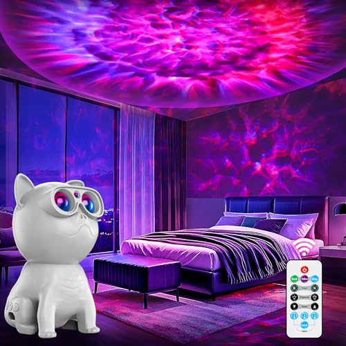 Pedica Galaxy Projector for Bedroom, Night Light for Kids, Nebula Ceiling Galaxy Light Projector with Timer and Remote, Gifts for Birthday, Christmas (Oval)