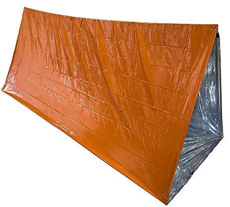 2 Personen Ultraleicht Rettungszelt Notfallzelt Outdoor Tube Zelt für Survival/Camping/Schutz/Notfälle/Sport/Outdoor-Aktivitäten