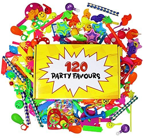 THE TWIDDLERS 120 Kindergeburtstag Spielzeugset für Mädchen & Jungen - Partytüten, Mitgebsel, Mitbringsel, Gastgeschenke, Piñata Füllung, Give Aways, Adventskalender, Halloween
