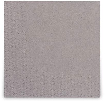 Cocktail-Servietten, 2-lagig, 24 x 24 cm, Inhalt 300 St., für jeden Anlass, jeweils abgestimmt auf Einrichtung und Dekoration, für Gastronomie und Zuhause, grau