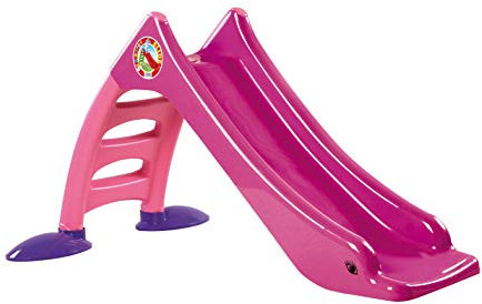 Kinderrutsche mit Wasseranschluss 120cm Rutschbahn,Rutsche (EU Ware) (pink)