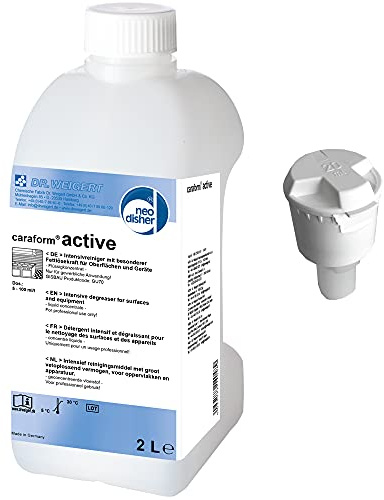 Intensivreiniger für Oberflächen, Dr. Weigert caraform active - Inkl. Dosieraufsatz, Flüssig, 2 L = 1 Flasche