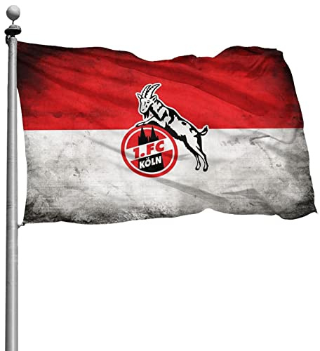 Fnqhappy 1. FC Köln Familie Banner, Schwarz, Einheitsgröße 122 x 183 cm