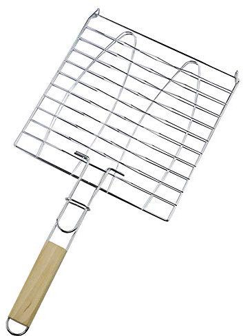 RWRAPS Grillkorb, Edelstahl-Clip für gegrillten Fisch, kräftiger großer Clip für gegrillten Fisch, Outdoor-Grillwerkzeug, Grillfleisch, Braten