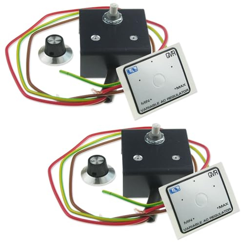 VARIABLE DIMMER SWITCH QVR/S 15A AC VOLTAGE REGULATOR FOR HEAT LAMP DISPLAY GANTRY (2)