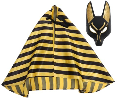 PLAFOPE Maske Kopftuch Für Halloween Unisex Retro Maskerade Kostüm Party Requisiten
